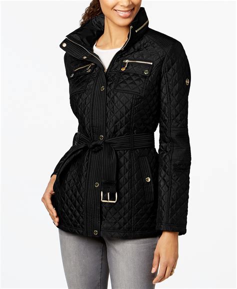 michael kors jacken gestept|Michael Kors coats for women.